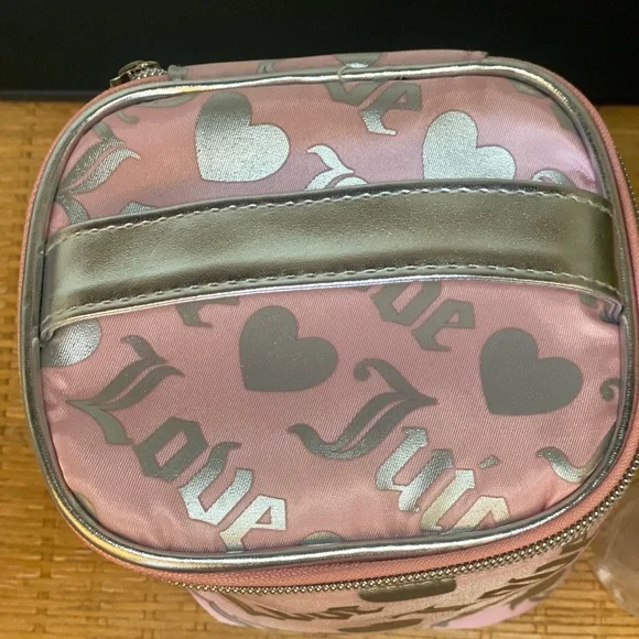 Juicy Couture Pink and Silver Cosmetic Bag - Picture 4 of 8